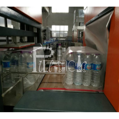 التلقائي L نوع PE يتقلص فيلم التفاف المياه المشروبات زجاجة PET الزجاج يمكن تغليف معدات آلة التغليف