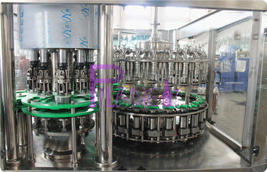 زجاجة الزجاج حشو التلقائي آلة عصير / تعبئة الشاي آلة تعبئة 6000 - 8000BPH