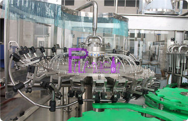 آلة تعبئة السوائل الزجاجية الأوتوماتيكية الكاملة ، حشو عصير الفاكهة 8000BPH