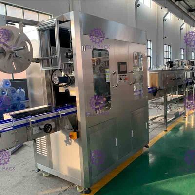 سوز 304 مزدوجة يرأس زجاجة آلة وسم مع سرعة عالية