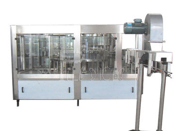 عصير المياه الغازية النبيذ الزجاج PET البلاستيك 3 في 1 آلة إنتاج زجاجة أحادية الكتلة / معدات / مصنع / نظام