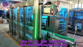 2238 L18 آلة تعبئة مكبس أوتوماتيكية ذات 6 رؤوس للتتبع الخطي
