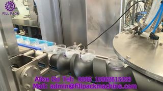 2126 J40 آلة ختم العلب البلاستيكية الأوتوماتيكية سهلة الفتح بأربعة رؤوس