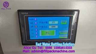 2143 M10 آلة لصق العلامات على الزجاجات المربعة نصف الأوتوماتيكية