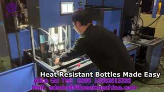 2030 K1 أوكرانيا آلة نفخ الزجاجات شبه الأوتوماتيكية المقاومة للحرارة