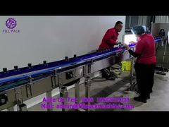 2166 M4 زجاجة بلاستيكية أوتوماتيكية دوارة ذاتية اللصق شفافة على الوجهين آلة وضع العلامات