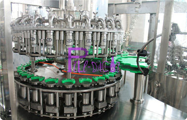 آلة تعبئة السوائل الزجاجية الأوتوماتيكية الكاملة ، حشو عصير الفاكهة 8000BPH