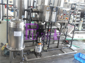 نظام 1000LPH معالجة المياه 4 مساكن المقاومة 5KG الضغط