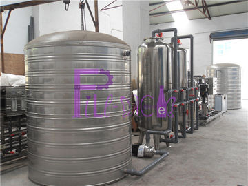 RO الشرب نظام معالجة المياه الفولاذ المقاوم للصدأ 3000L لكل ساعة