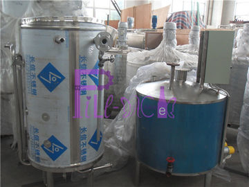 1 T / H التدفئة الكهربائية UHT معقم لالمشروبات خط إنتاج لفائف نوع