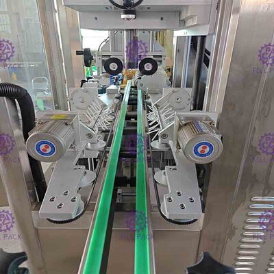 آلة وضع العلامات الأوتوماتيكية ذات الرأس الواحد 150BPM 250BPM مع نفق الانكماش