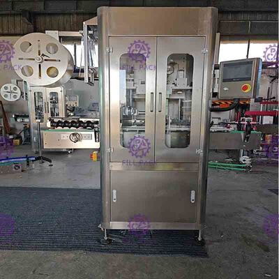 آلة وضع العلامات الأوتوماتيكية ذات الرأس الواحد 150BPM 250BPM مع نفق الانكماش