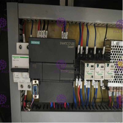 آلة لصق الملصقات ذات الرأس الواحد 50BPM للزجاجة المستديرة