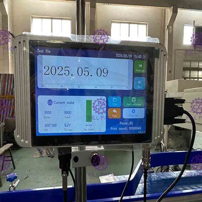 2 رأس 120m / Min النافثة للحبر تاريخ آلة المبرمج مع فوهة قابلة للتعديل