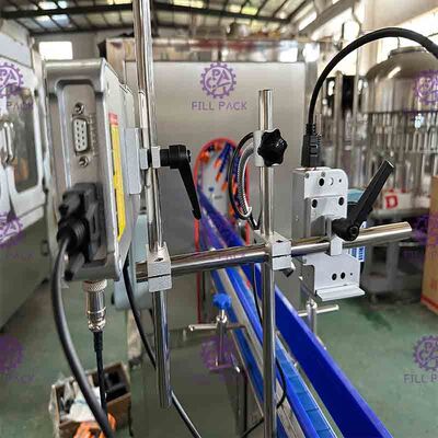 2 رأس 120m / Min النافثة للحبر تاريخ آلة المبرمج مع فوهة قابلة للتعديل