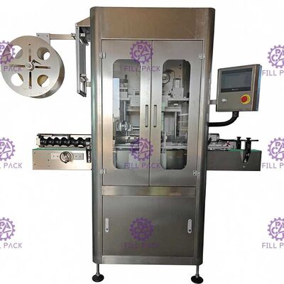 150BPM OPS PVC الرقبة كم زجاجة آلة وسم الحرارة تقلص