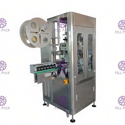 150BPM OPS PVC الرقبة كم زجاجة آلة وسم الحرارة تقلص