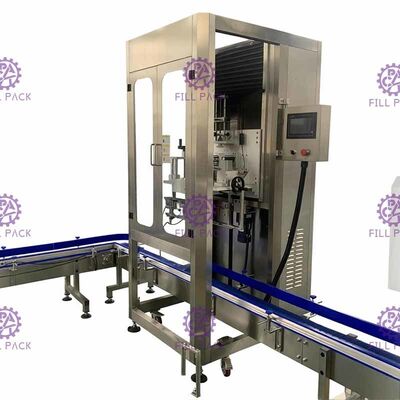 رأس مفرد على الرقبة آلة وسم غالون أتمتة كاملة 300BPM