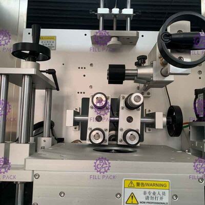 كهروضوئية يتقلص كم PVC PET شقة زجاجة آلة وسم ملصقا