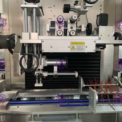 كهروضوئية يتقلص كم PVC PET شقة زجاجة آلة وسم ملصقا