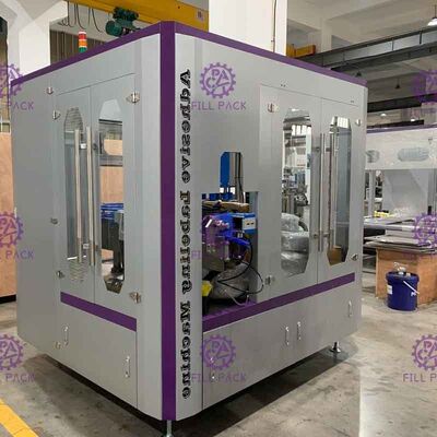 نوع الروتاري ذاتية اللصق اللاصق آلة وسم زجاجة البيرة الزجاجية لملصق واحد