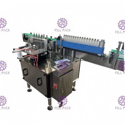 جولة جرة الزجاج التلقائي آلة وسم السامي سرعة ويت الغراء