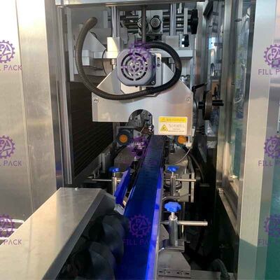 سوز 304 مزدوجة يرأس زجاجة آلة وسم مع سرعة عالية