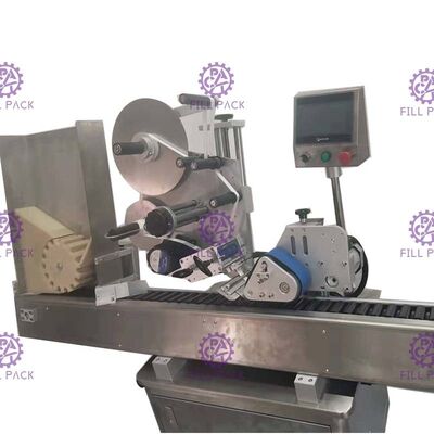 ذاتية اللصق PET / بلاستيك ملصق جولة زجاجة وصفها / آلة وسم / معدات / خط / مصنع / نظام / وحدة