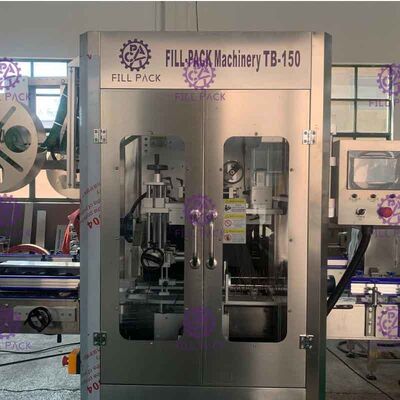 واحد / رأس واحد PVC PET / كم زجاجة بلاستيكية يتقلص وضع العلامات / آلة الوصف / المعدات / المصنع / النظام