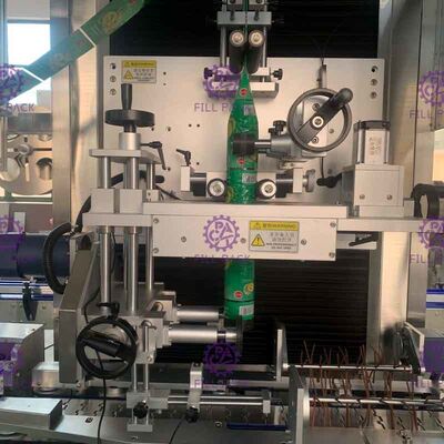 واحد / رأس واحد PVC PET / كم زجاجة بلاستيكية يتقلص وضع العلامات / آلة الوصف / المعدات / المصنع / النظام