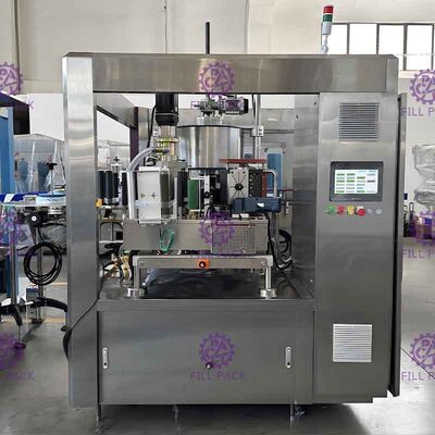 OPP الغراء الساخن نذوب زجاجة المياه / آلة وسم العلامات بسرعة عالية