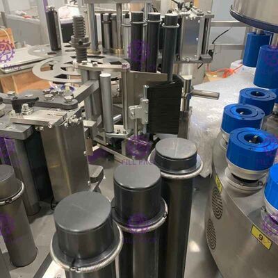 اثنان / مزدوجة رأس الرقبة لاصق لاصقة الهيئة / آلة وسم / معدات / خط / مصنع / نظام / وحدة