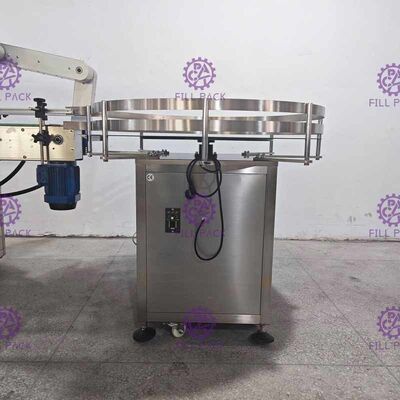 شبه التلقائي زجاجة الروتاري الفرز آلة لزجاجة الحليب 0.37Kw
