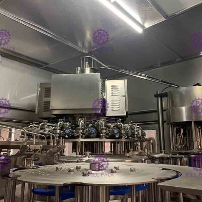 3 في 1 Monoblock 5L زجاجة مياه الشرب النبات ، محطة تعبئة المياه المعدنية