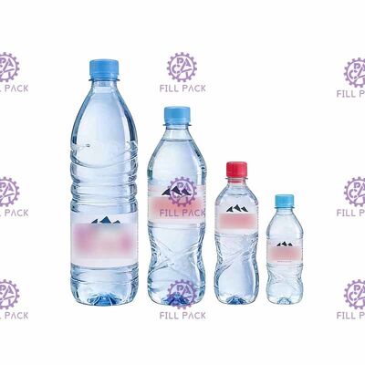 التلقائي الشرب آلة تعبئة المياه، خط إنتاج المياه المعبأة في زجاجات الفولاذ المقاوم للصدأ