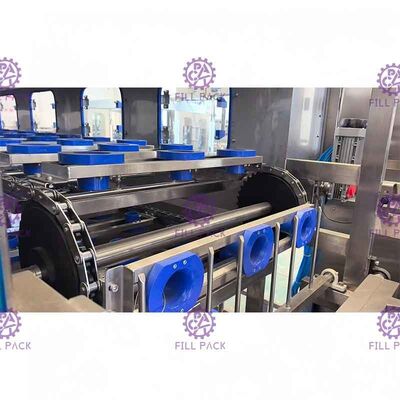 450BPH التلقائي آلة تعبئة المياه 5 جالون مع شاشة تعمل باللمس 5 جالون آلة تعبئة المياه