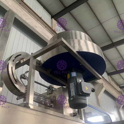 300BPH التلقائي آلة تعبئة المياه 5 جالون مع التحكم PLC