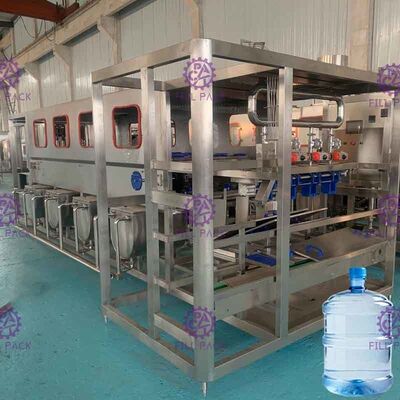 QGF - 600 5 جالون آلة تعبئة المياه المعدنية نظام تعبئة المياه