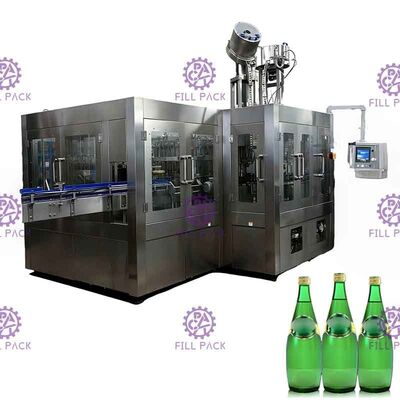 PET بلاستيك زجاج 3 في 1 Monobloc شرب المشروبات الغازية آلة إنتاج زجاجة مياه / معدات / مصنع / نظام