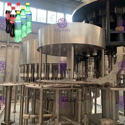 PET بلاستيك زجاج 3 في 1 زجاجة المشروبات الغازية أحادية الكتلة إنتاج / إنتاج / معدات / مصنع / نظام