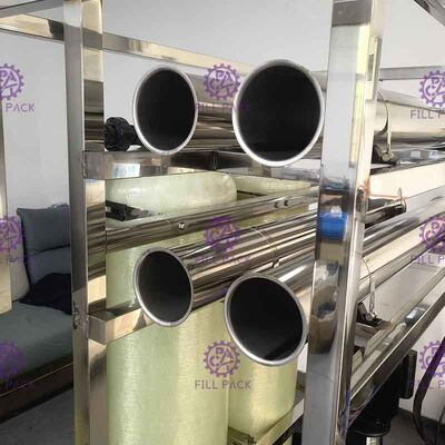 500LPH التناضح العكسي RO آلة تصفية مياه الشرب