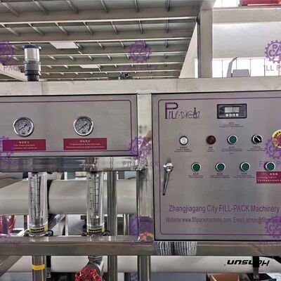 3000LPH المعدنية المجوفة الألياف فائقة تنقية نظام تصفية آلة المياه