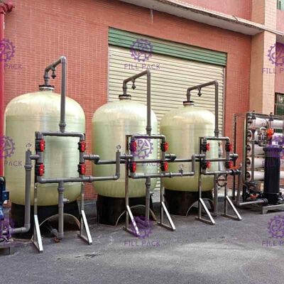 10000L / H التناضح العكسي RO آلة العلاج الكهربائية مدفوعة