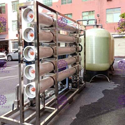 10000L / H التناضح العكسي RO آلة العلاج الكهربائية مدفوعة