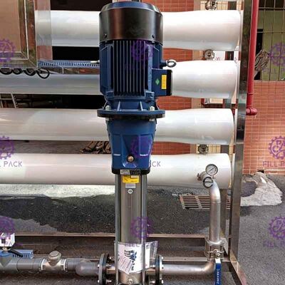 10000L / H التناضح العكسي RO آلة العلاج الكهربائية مدفوعة