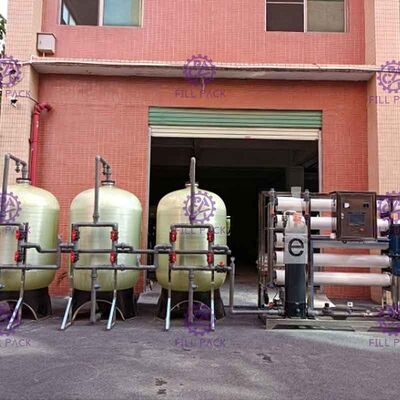 10000L / H التناضح العكسي RO آلة العلاج الكهربائية مدفوعة