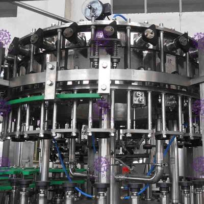 330ml زجاج زجاجة تاج قبعات آلة تعبئة البيرة مع صمامات نانكينغ