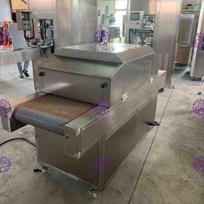1.5KW 15A 300nm UV المطهر معقم نفق مع تدفق مياه متساوٍ