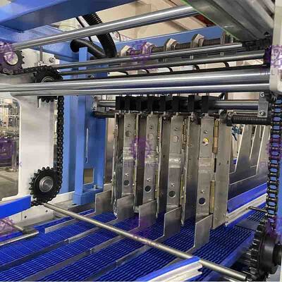 التلقائي بلك زجاجة آلة التعبئة، 380V 50/60 هرتز الكرتون تشكيل آلة