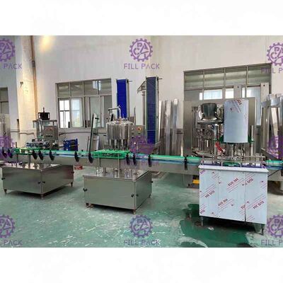 5000 BPH الخطي تعبئة المياه المعدات، الزجاجات البلاستيكية آلة حشو السائل